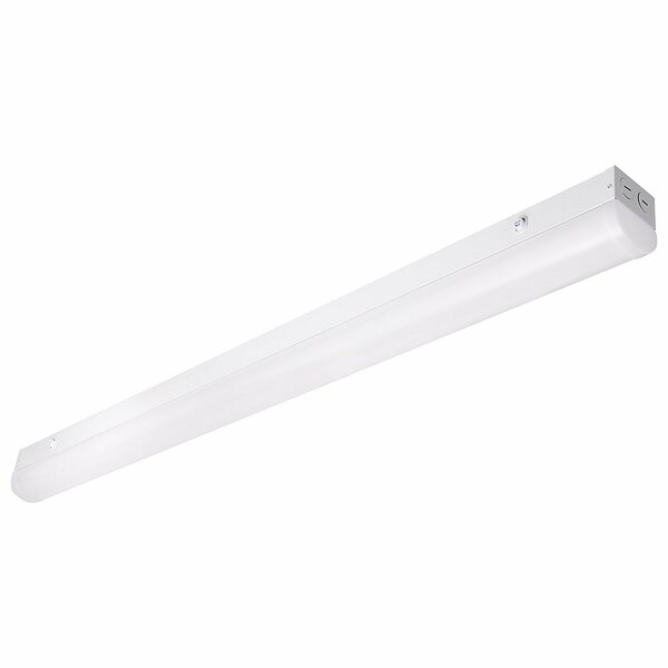Nuvo 4 ft. LED, Linear Strip Light, Wattage and CCT Selectable, White Finish, Microwave Sensor 65/1701